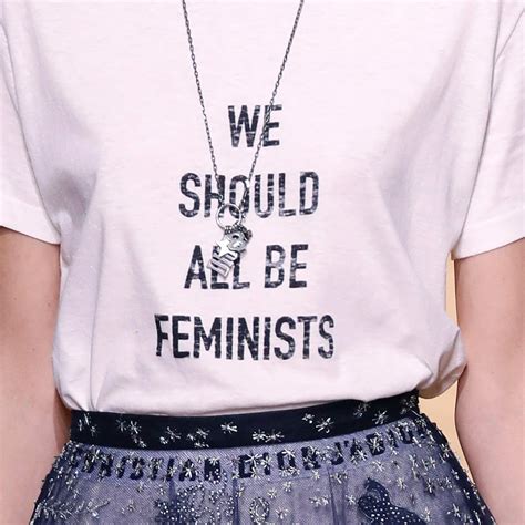 we should be a feminist dior|Dior Debuts Feminist T.